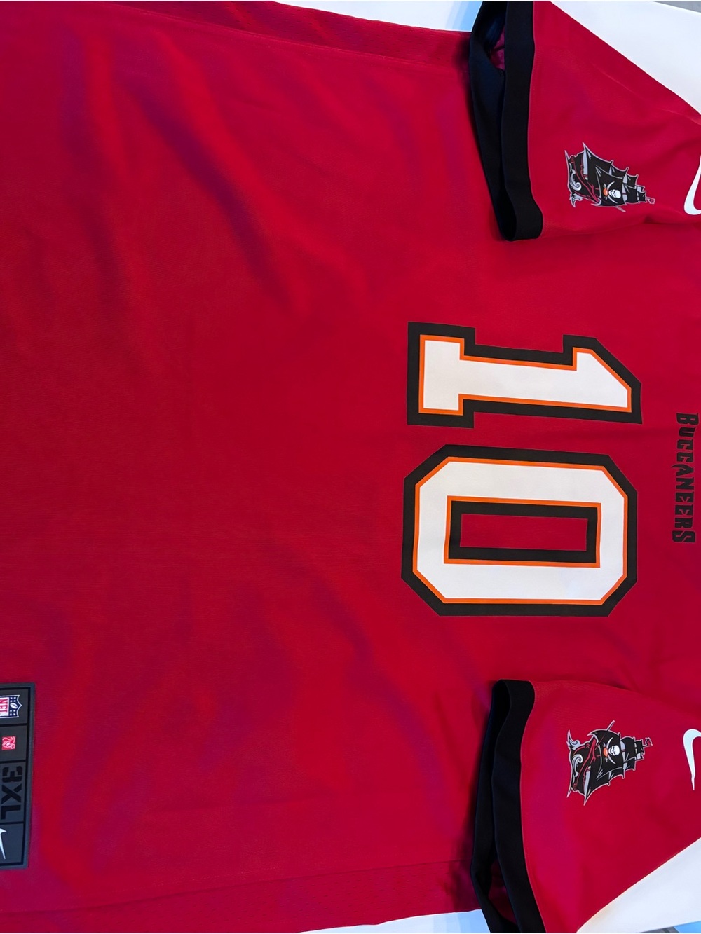 NFL Red Nike 3XL Player Patch Football Jersey - Picture 15 of 16